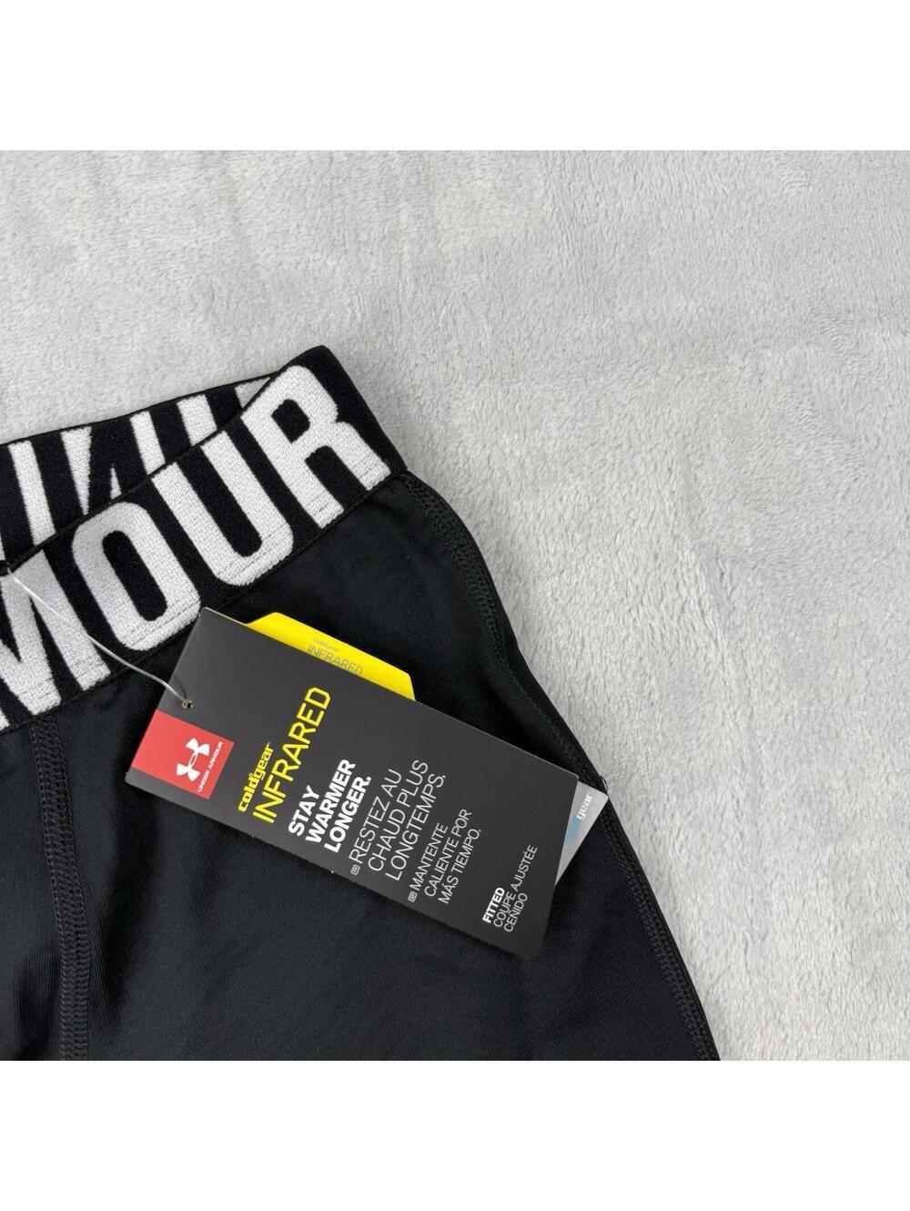 NWT Under Armour INFRARED Compression Pants Men S Fitted Coldgear Warm Sporty - Picture 5 of 10